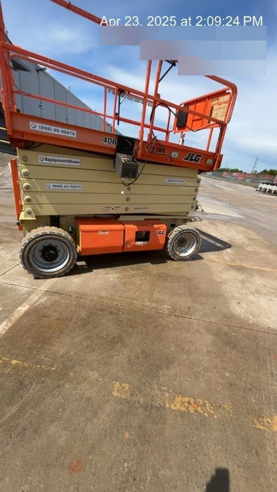 2018 JLG 4069LE JLG 4069LE Scissor Lift w/Standard Options, Non-Marking Tires