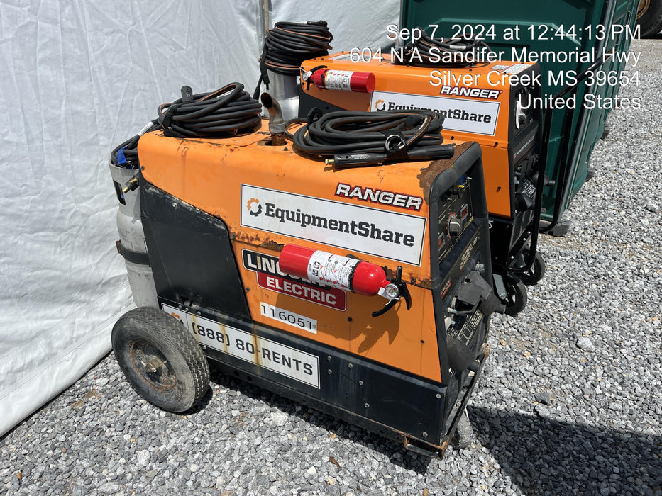 2020 Lincoln Electric Ranger 305 LPG Engine Driven Welder (Kohler®) One-Pak