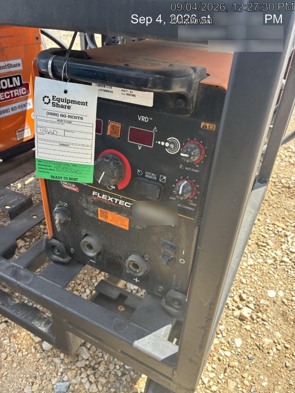 2020 LINCOLN ELECTRIC FLEXTEC 350X