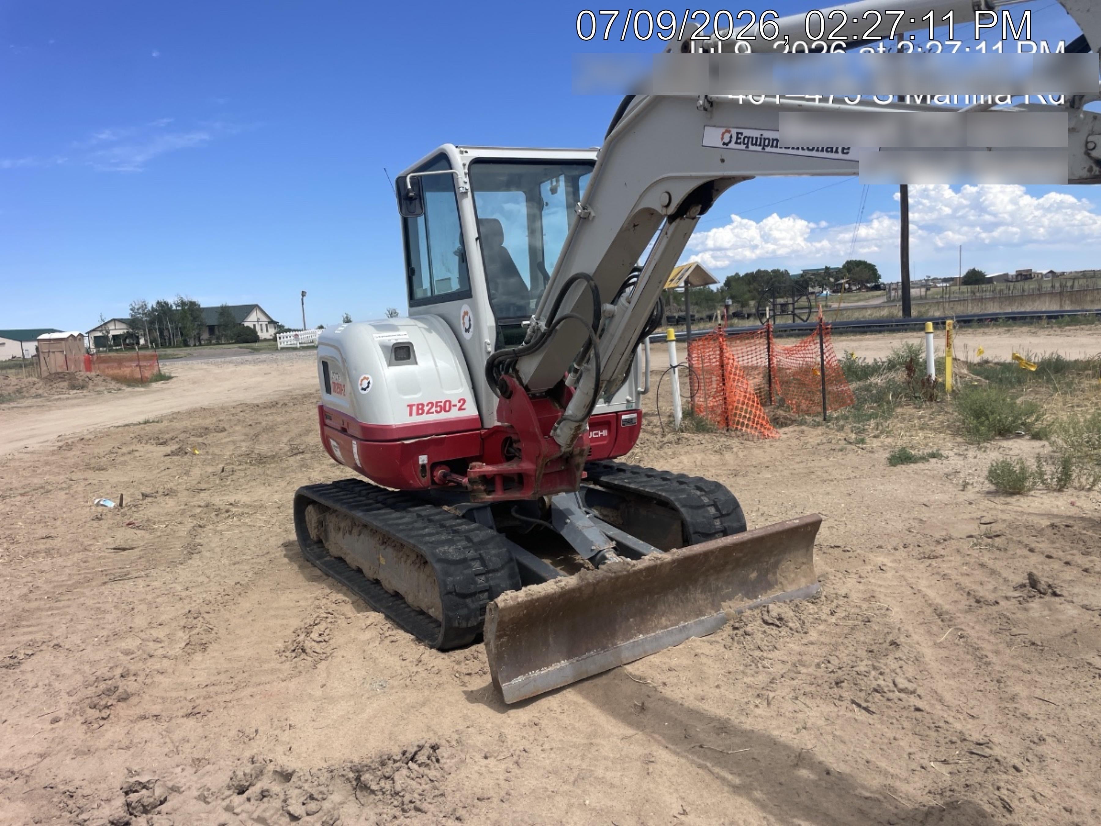 2023 TAKEUCHI TB250-2CR