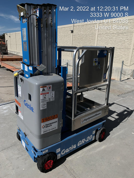 2021 GENIE GR-20