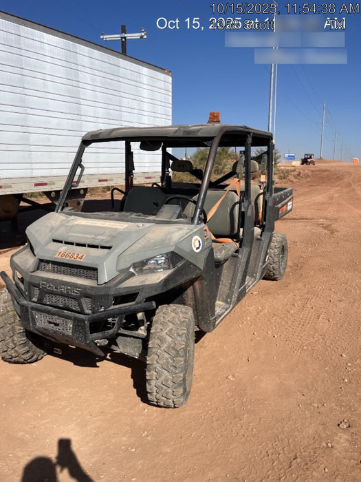 Polaris Pro XD 4000D AWD Canopy, Diesel, 4-6 Passenger, LED Strobe, Rearview Mirror