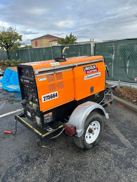 2022 Lincoln Electric LE400 Kubota V1505, Trlr, Cable Rack, Light Kit, ES Decals, T3