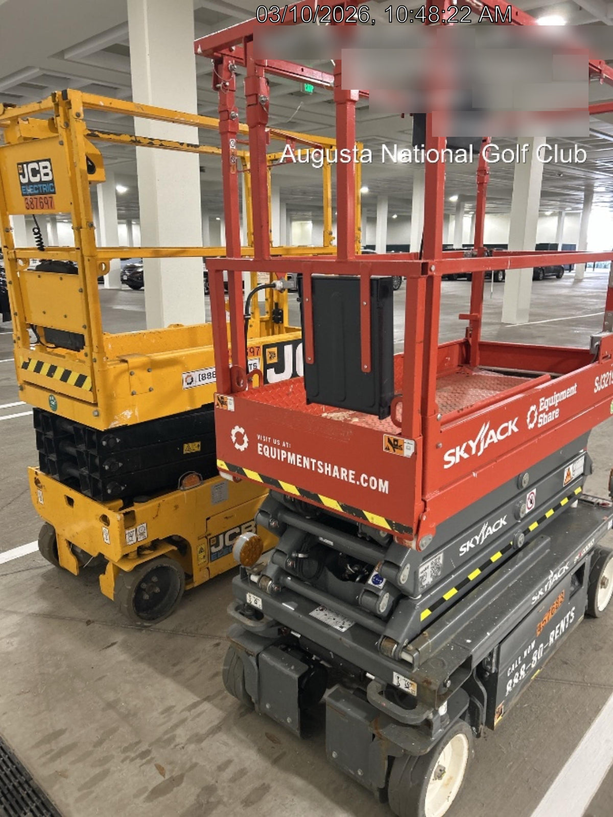 2024 Skyjack SJ3219 Electric Drive, Sld NM Tires, DBcns, RFRails, Power to Platform, T3 + Access Control