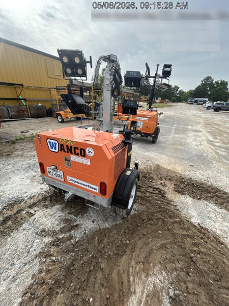 2024 Wanco WLTT-4MM4K Diesel, Deep Sea Controller, Shore Power Plug, Auto Start, (4) 350W LED Floodlights, 4kW Generator, 60 Gal Fuel Tank, 2" Ball, T3