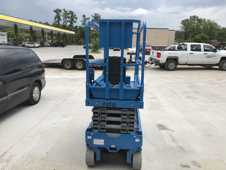 2020 Genie GS-1930 Fixed rails with chain entry gate - Pre A92.20