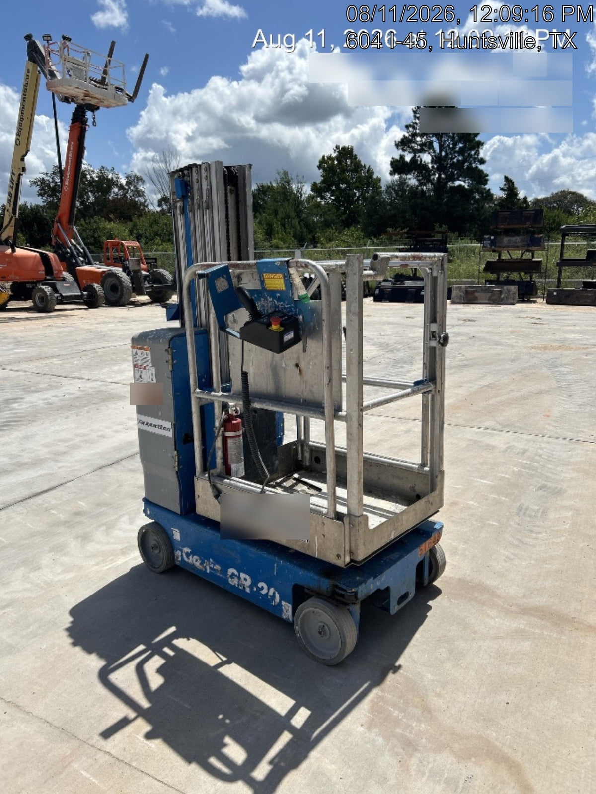 2019 GENIE GR-20