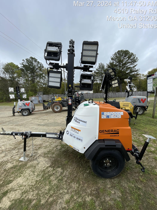 2023 Generac MLT2 Diesel, Flex Switch 120V Input, Powerzone Controller, (4) 320W LED Lights, 4kW Generator, 39.9 Gal Fuel Tank, 2" Ball, T3