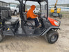 2021 Kubota RTV-X1140W-H Plastic Canopy, Windshield Acrylic Clear, LED Strobe Light, Wire Harness Kit, Back up Alarm