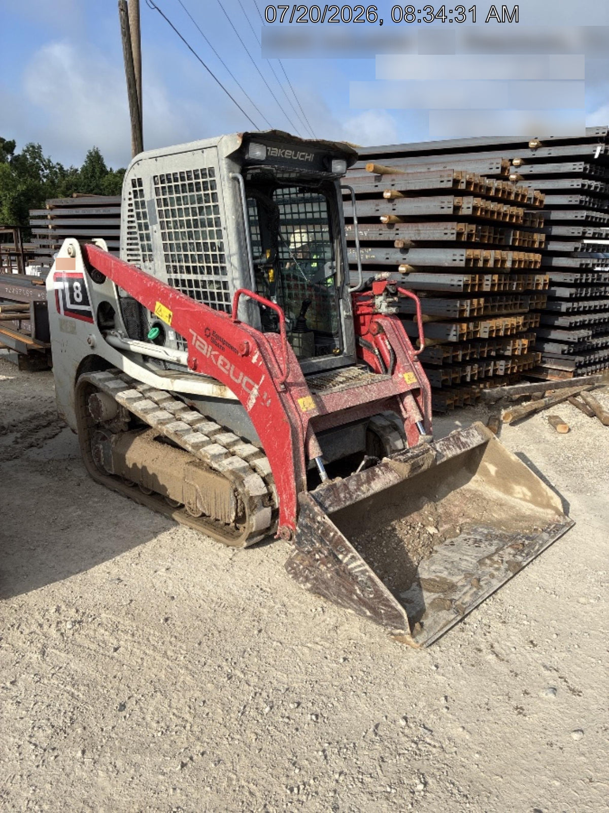 2019 TAKEUCHI TL8