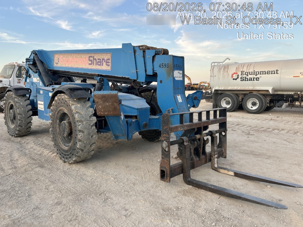 2017 Genie GTH-1056 Genie GTH1056, Solid Tires, 60" carriage, Light Kit, Open ROPS