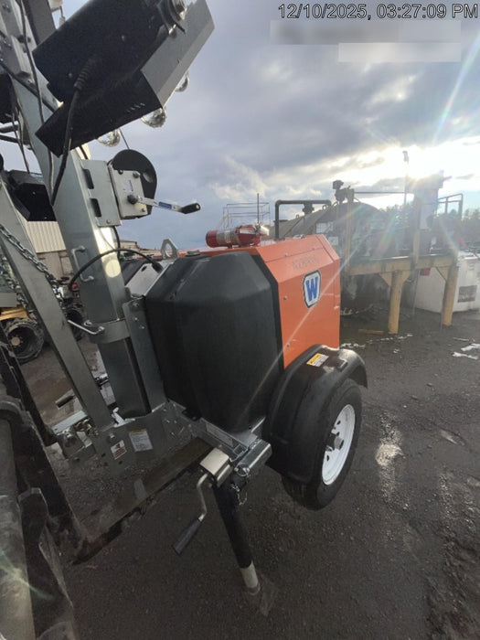 2024 Wanco WLTT-4MM4K Diesel, Deep Sea Controller, Shore Power Plug, Auto Start, (4) 350W LED Floodlights, 4kW Generator, 60 Gal Fuel Tank, 2" Ball, T3