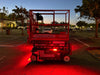 2020 Skyjack SJIII-3219 Solid NM Tires, Half height spring hinged entry gate, Dual Beacons, 800W Inverter