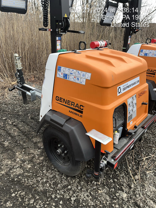 2023 Generac MLT2 Diesel, Flex Switch 120V Input, Powerzone Controller, (4) 320W LED Lights, 4kW Generator, 39.9 Gal Fuel Tank, 2" Ball, T3