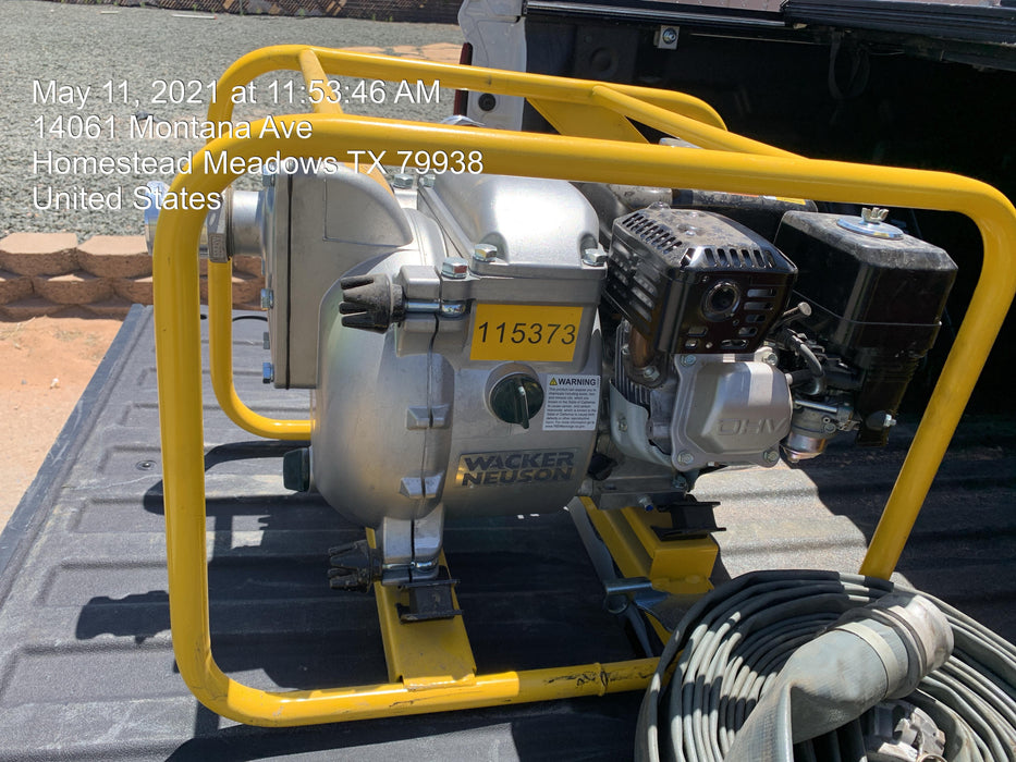 2020 WACKER NEUSON PT2A