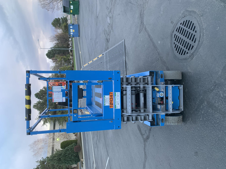 2020 Genie GS-2632 Solid NM Tires, Folding Rails with Half-Height Swing Gate, Beacon, 800W Invertor