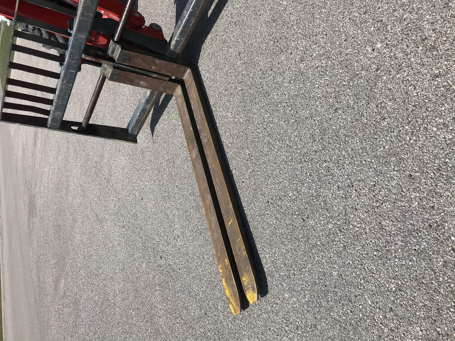 2018 Manitou MTA8044 MTA 8044 - 74 HP T4, Canopy, Worklights/Strobe, Beacon, 66" Carriage, 48" Forks, Solid Tires, Lift Hook, Aux Hydraulics