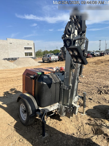 2024 Wanco WLTT-4MM4K Diesel, Deep Sea Controller, Shore Power Plug, Auto Start, (4) 350W LED Floodlights, 4kW Generator, 60 Gal Fuel Tank, 2" Ball, T3