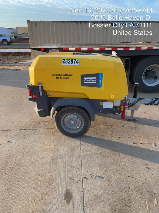 2022 ATLAS COPCO XAS 110