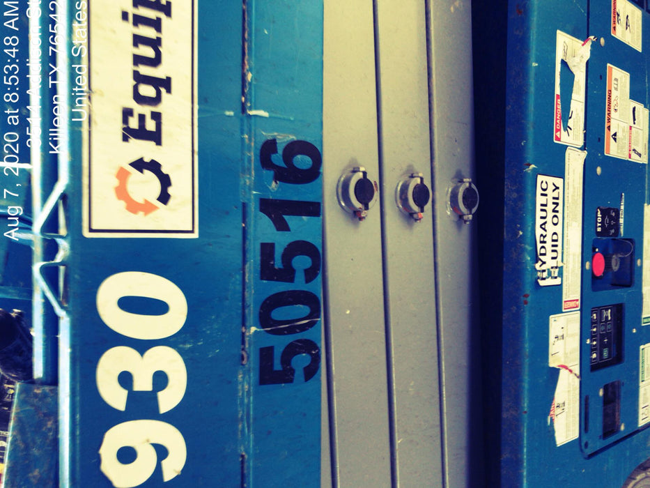 2019 Genie GS-1930 Fixed Rails with Chain Entry