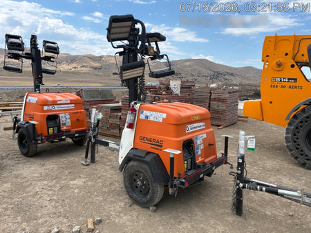 2024 Generac MLT2 Diesel, Flex Switch 120V Input, Powerzone Controller, 
(4) 320W LED Lights, 4kW Generator, 39.9 Gal Fuel Tank, 2" Ball, T3