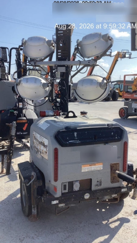 2018 Wacker Neuson LTV6K-MH Wacker Neuson LTV6K Mobile Light Tower w/Fuel Level Sensor Installed, Trailer VIN 5XFLV0416JM004545