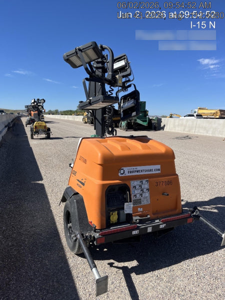 2023 Generac MLT2 Diesel, Flex Switch 120V Input, Powerzone Controller, 
(4) 320W LED Lights, 4kW Generator, 39.9 Gal Fuel Tank, 2" Ball, T3