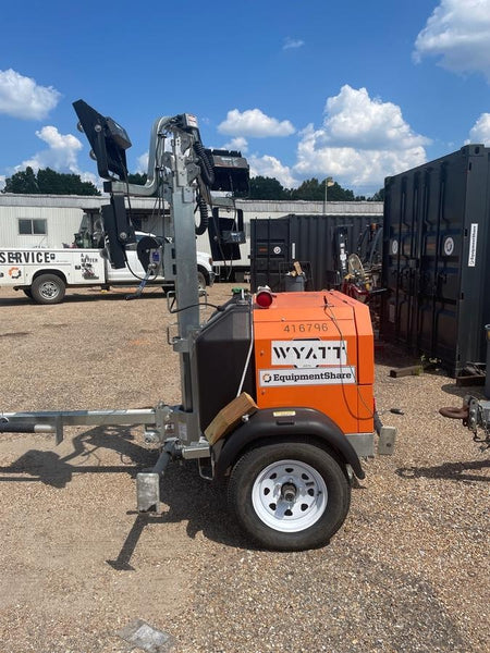 2024 Wanco WLTT-4MM4K Diesel, Deep Sea Controller, Shore Power Plug, Auto Start, (4) 350W LED Floodlights, 4kW Generator, 60 Gal Fuel Tank, 2" Ball, T3
