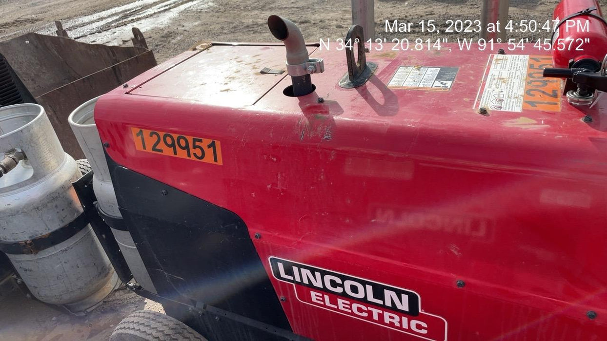 2021 Lincoln Electric Ranger 305 LPG K3430-1, Ranger 305 LPG, Undercarriage, Tank Holder & Strap, 10kw AC Gen, 25hp Kohler LPG Eng