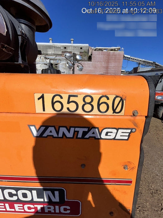 2021 Lincoln Electric Vantage 549X Ready Pak 3, ORANGE (includes trailer, cable rack, fender light kit)