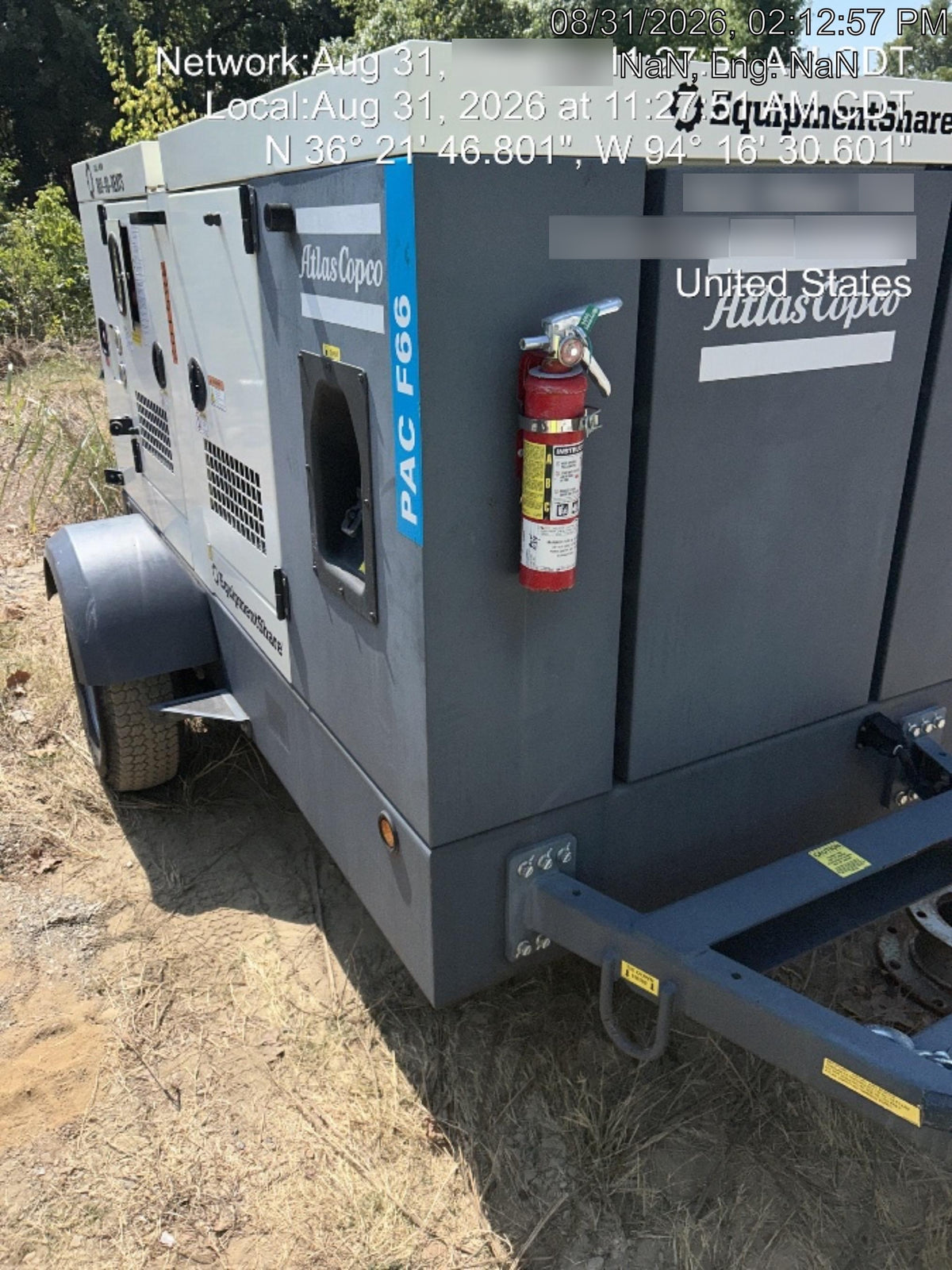 2023 ATLAS COPCO PAC F66 KD-S