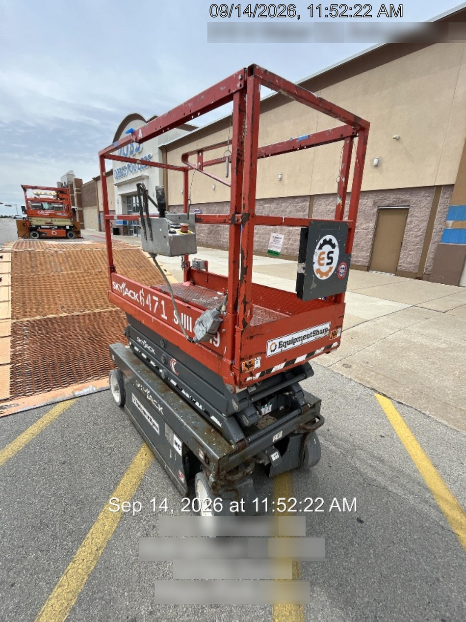 2017 Skyjack SJIII-3219 Skyjack SJ3219, Extended Warranty 5yr/5k hr