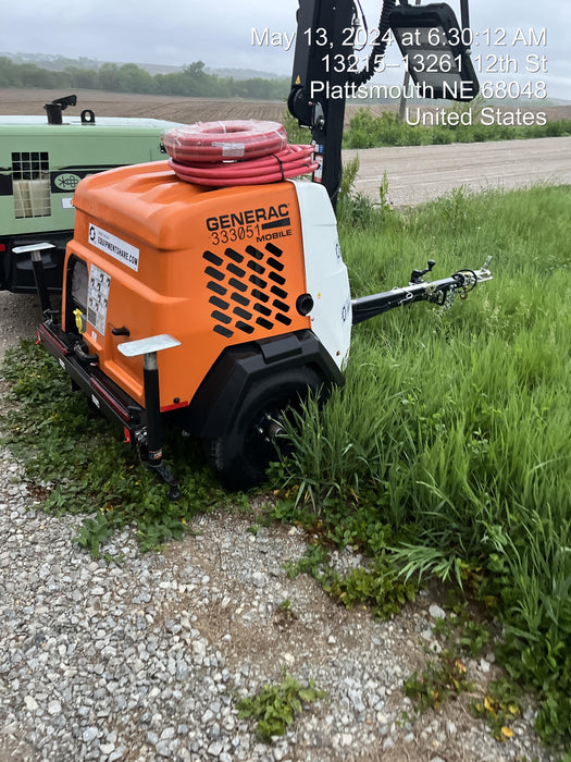 2023 Generac MLT2 Diesel, Flex Switch 120V Input, Powerzone Controller, (4) 320W LED Lights, 4kW Generator, 39.9 Gal Fuel Tank, 2" Ball, T3