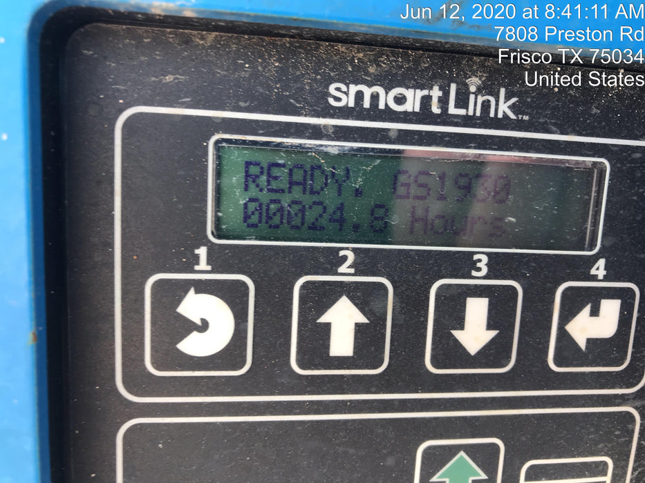 2019 Genie GS-1930 Fixed Rails with Chain Entry