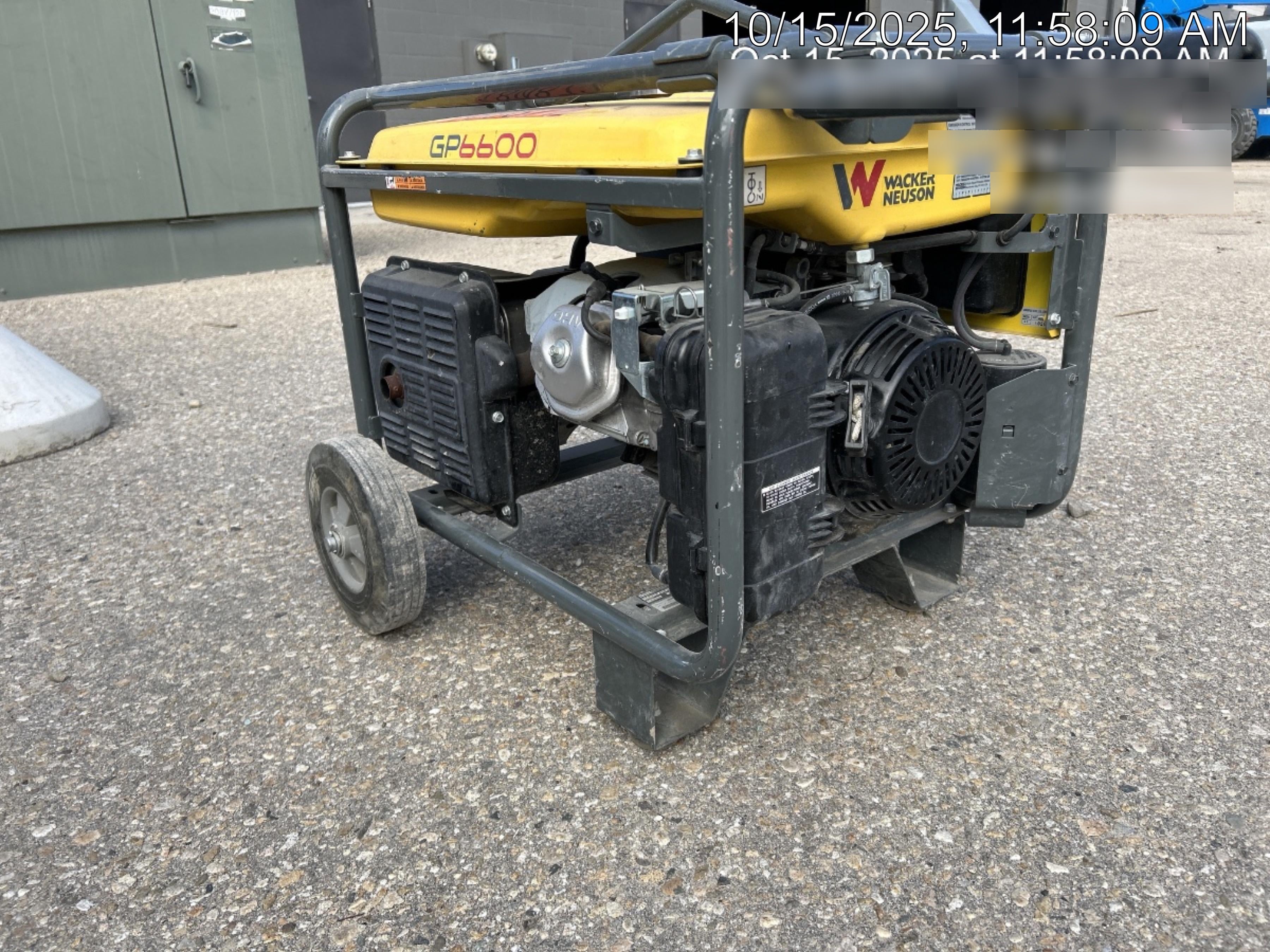 2021 WACKER NEUSON GP6600A