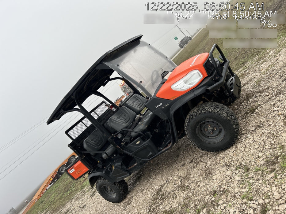 2020 KUBOTA RTV-X1140