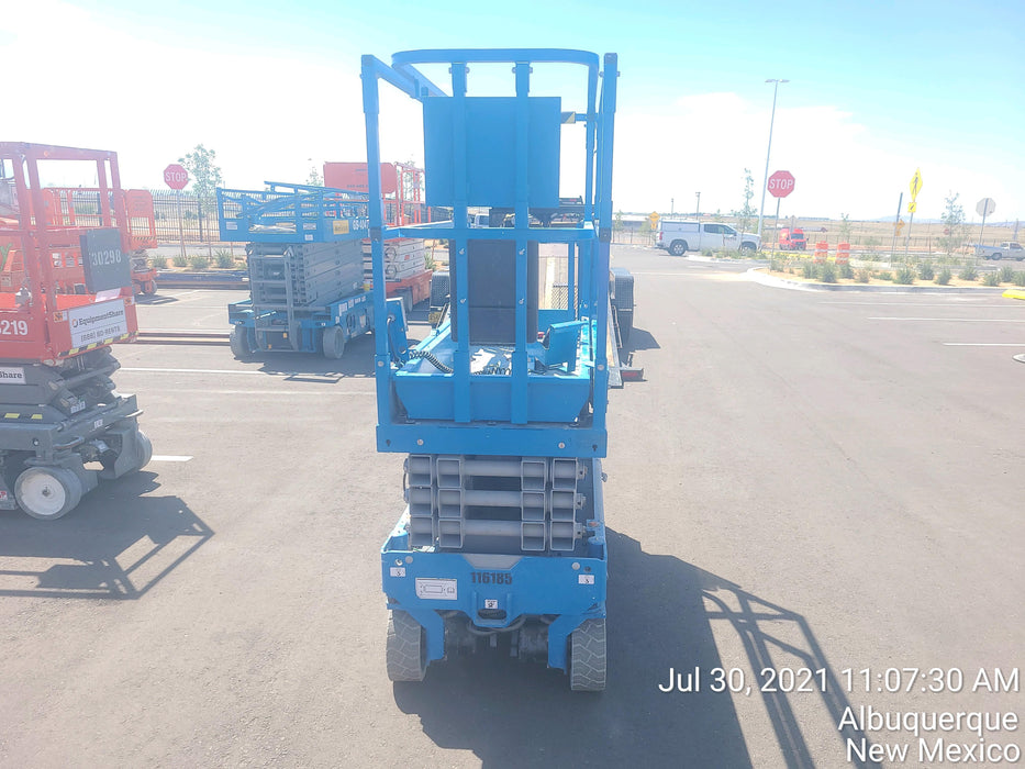 2020 Genie GS-1930 Solid Non Marking Tires, Beacon, Folding rails with half height swing gate