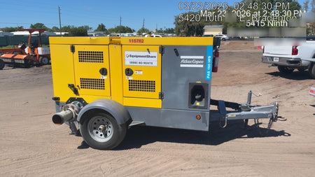 2020 ATLAS COPCO PAS 150 HF CS Enclosed