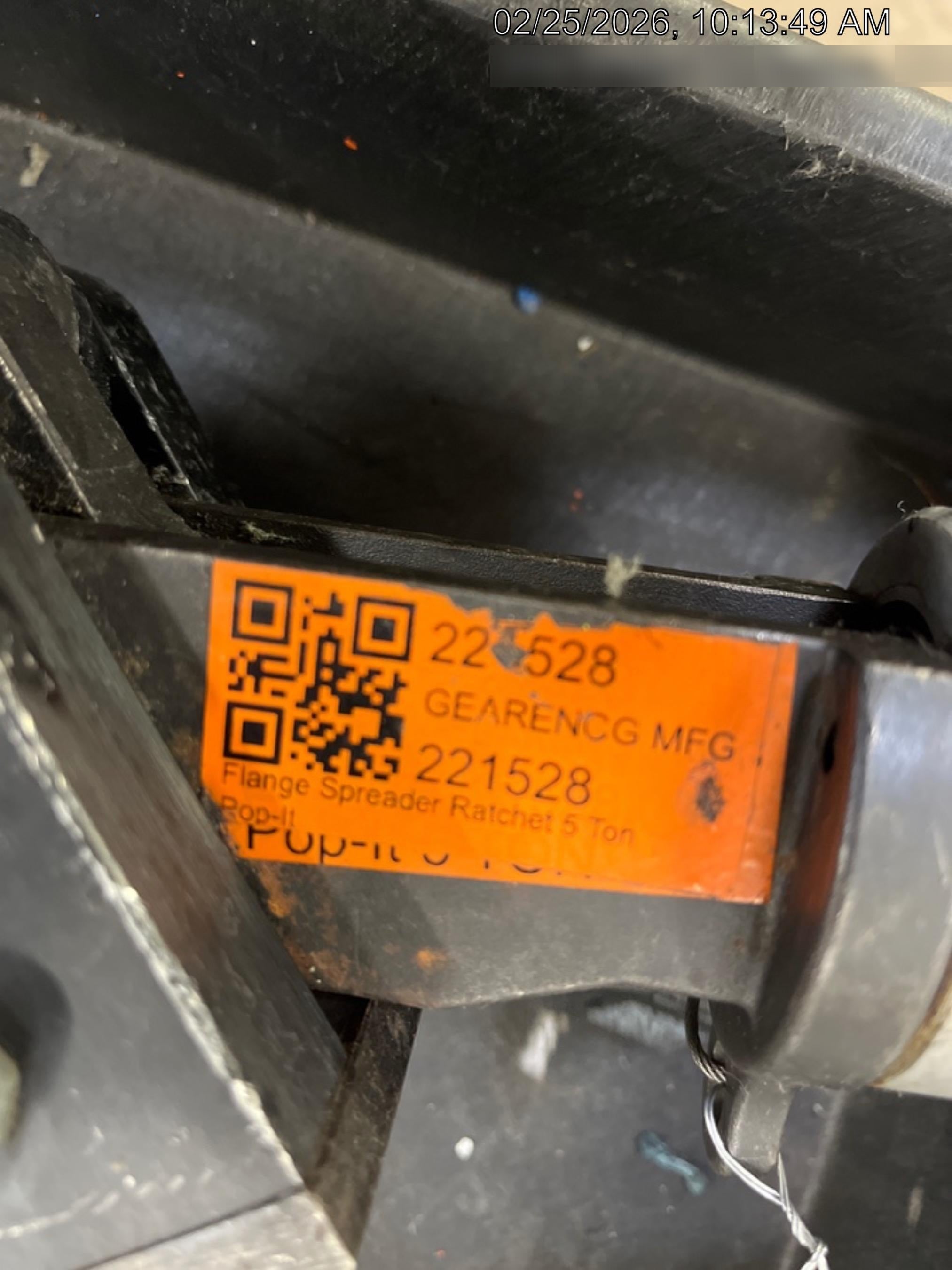 2022 GEARENCG MFG P95-525 GEARNCG MFG