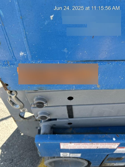 2019 Genie GS-1930 Fixed rails with chain Entry