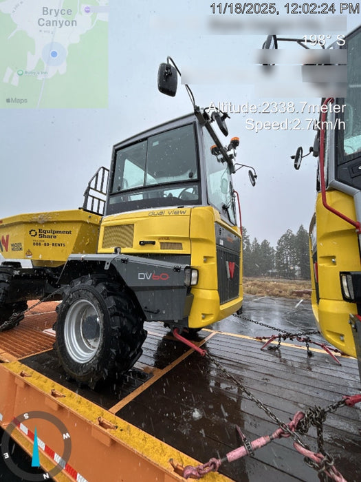 2025 WACKER NEUSON DV604 Cab Standard Tires