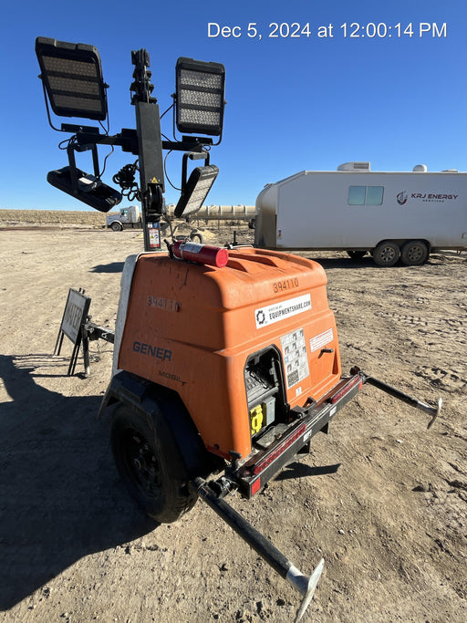 2024 Generac MLT2 Diesel, Flex Switch 120V Input, Powerzone Controller, 
(4) 320W LED Lights, 4kW Generator, 39.9 Gal Fuel Tank, 2" Ball, T3