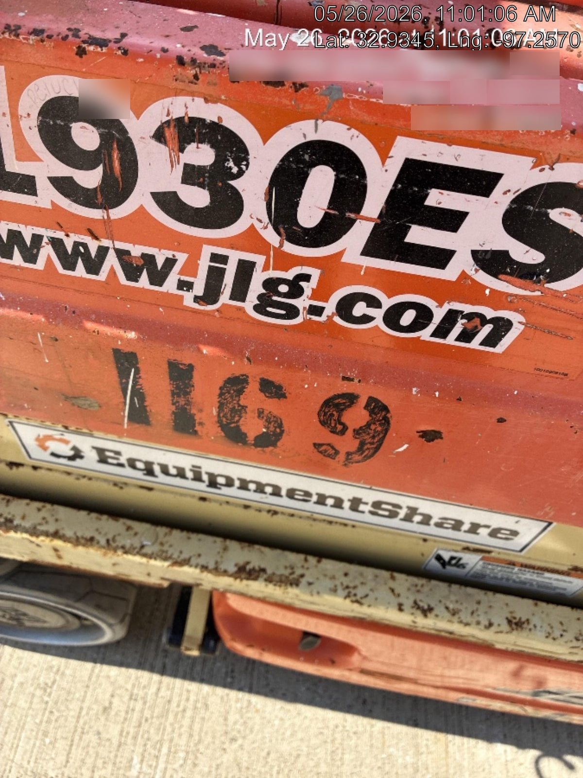 2016 JLG 1930ES
