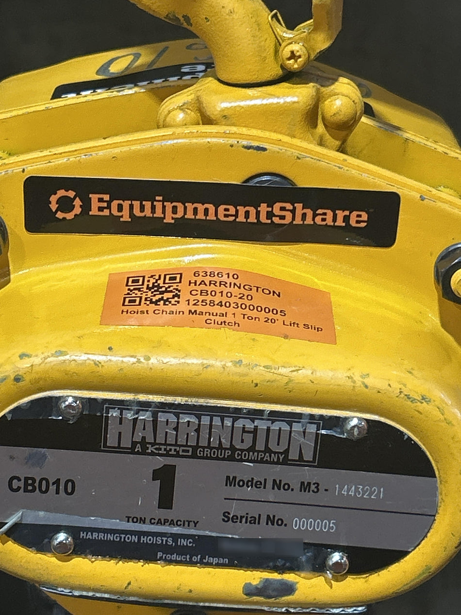 2026 HARRINGTON CB010-20