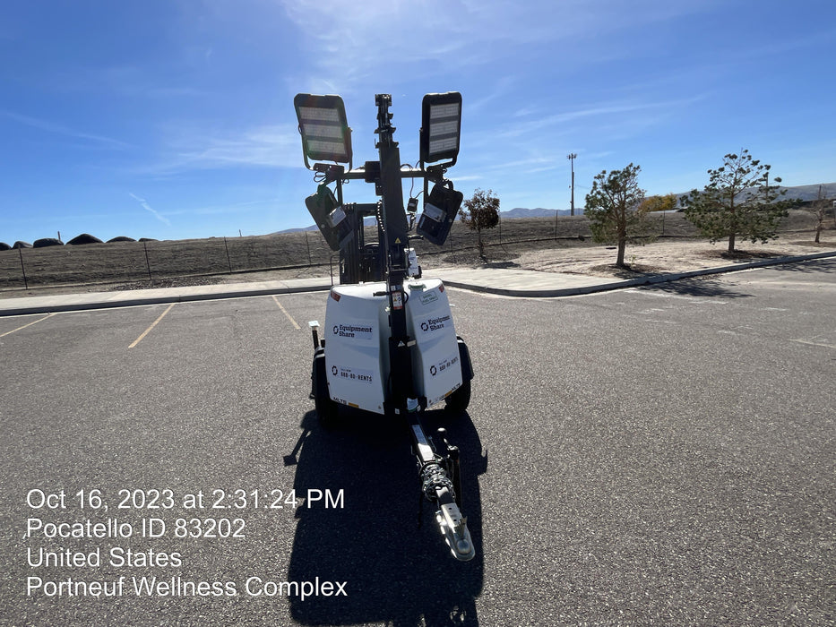 2023 Generac MLT2 Diesel, Flex Switch 120V Input, Powerzone Controller, (4) 320W LED Lights, 4kW Generator, 39.9 Gal Fuel Tank, 2" Ball, T3