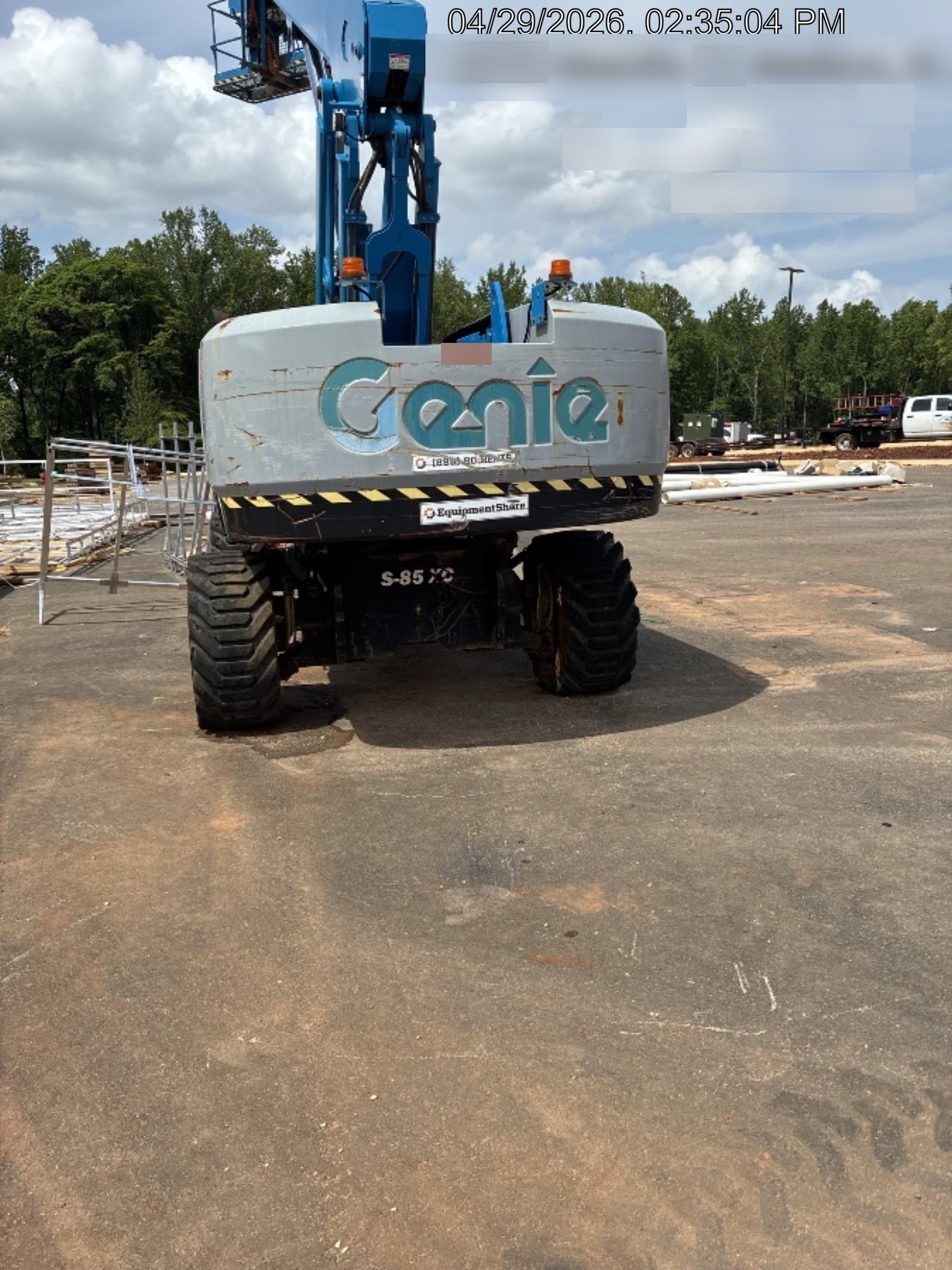 2020 GENIE S-85 XC