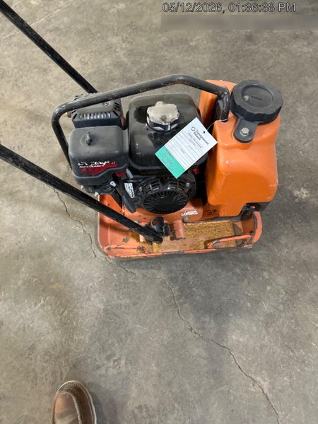 2020 Multiquip MVC82VHW Plate Honda GX160 w/water tank 18 wide