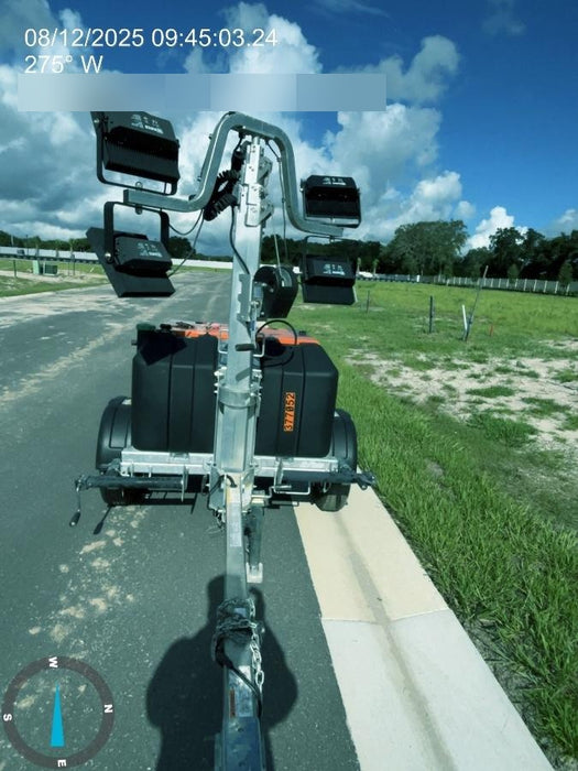 2023 Wanco WLTT-4MM4K Diesel, Deep Sea Controller, Shore Power Plug, Auto Start, (4) 350W LED Floodlights, 4kW Generator, 60 Gal Fuel Tank, 2" Ball, T3