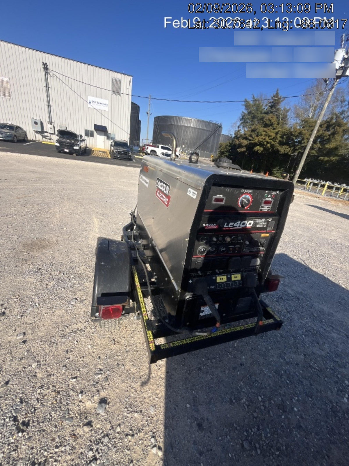 2024 Lincoln Electric LE400 Kubota V1505, Trlr, Cable Rack, Light Kit, ES Decals, T3