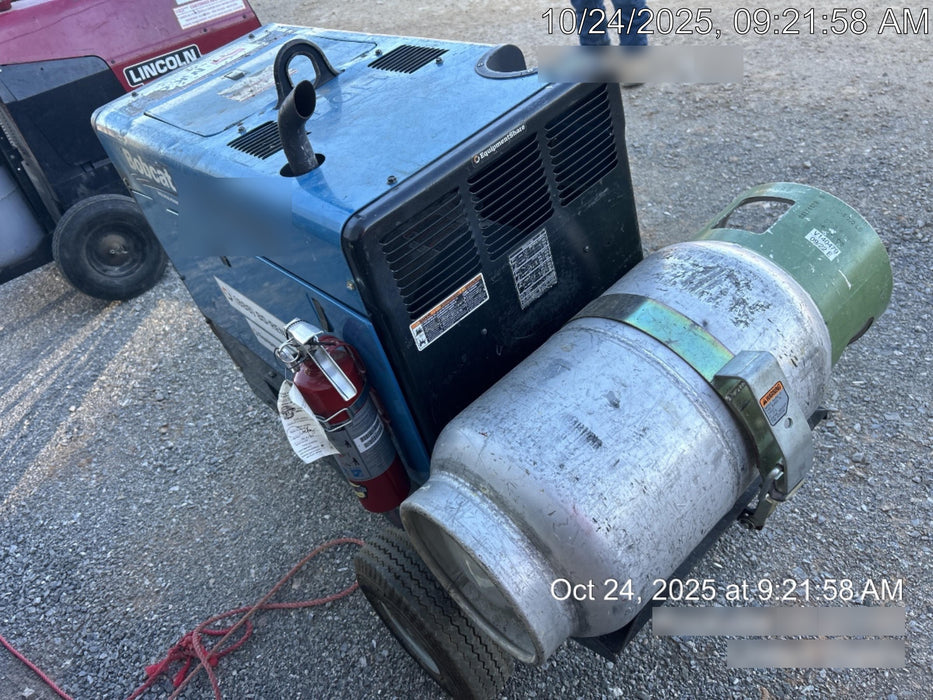 2020 Miller Electric BOBCAT 250 951600 PKG-250 amp Propane Welder, Standard w/Running Gear, Bracket, Hose w/None